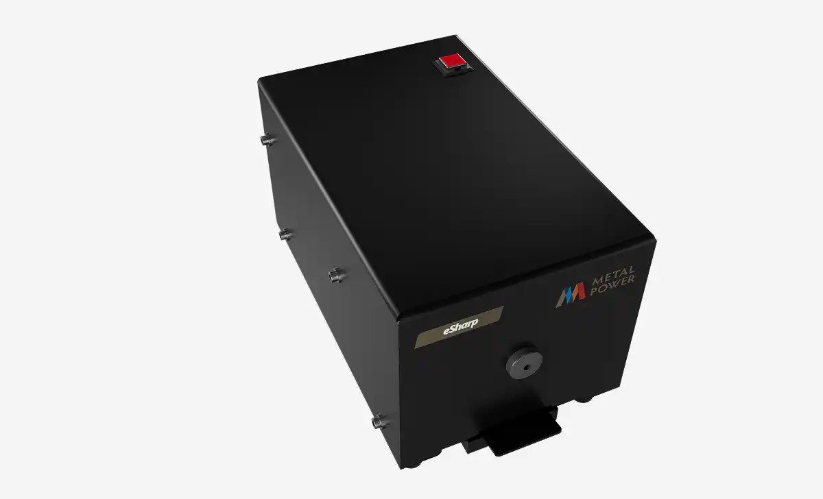 eSharp electrode sharpener for RDE-OES spark generation